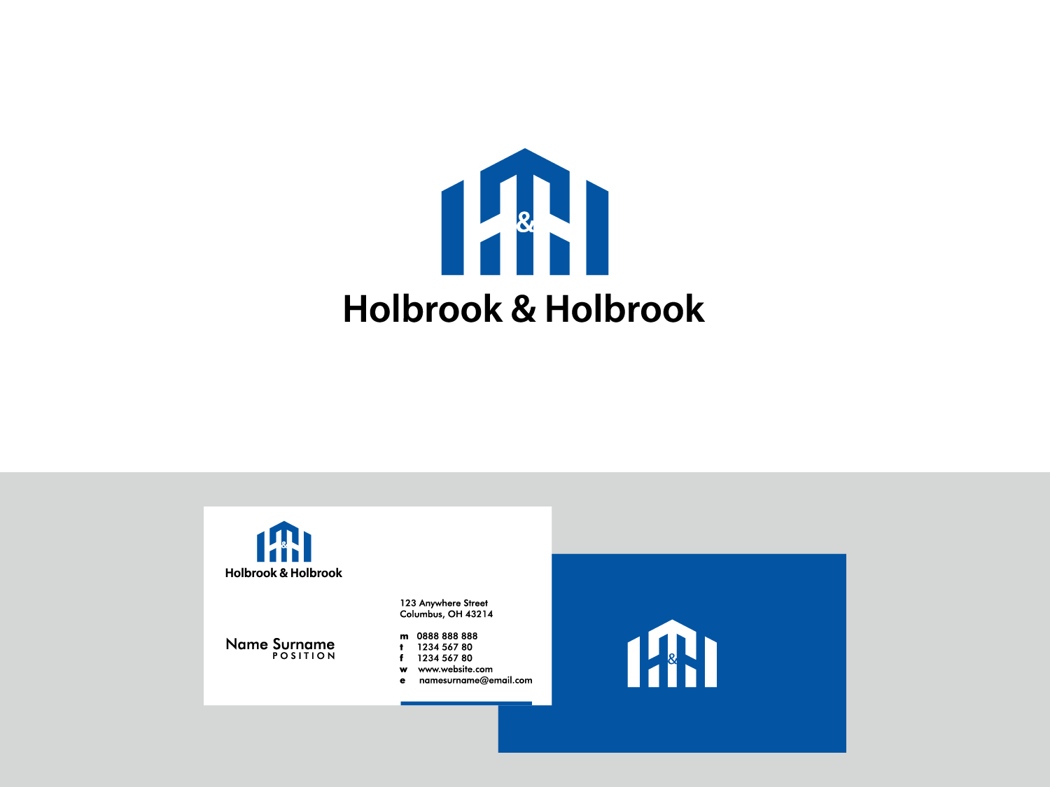 Design de Logo par shanks pour Holbrook & Holbrook Law Office, PSC | Design #13419361