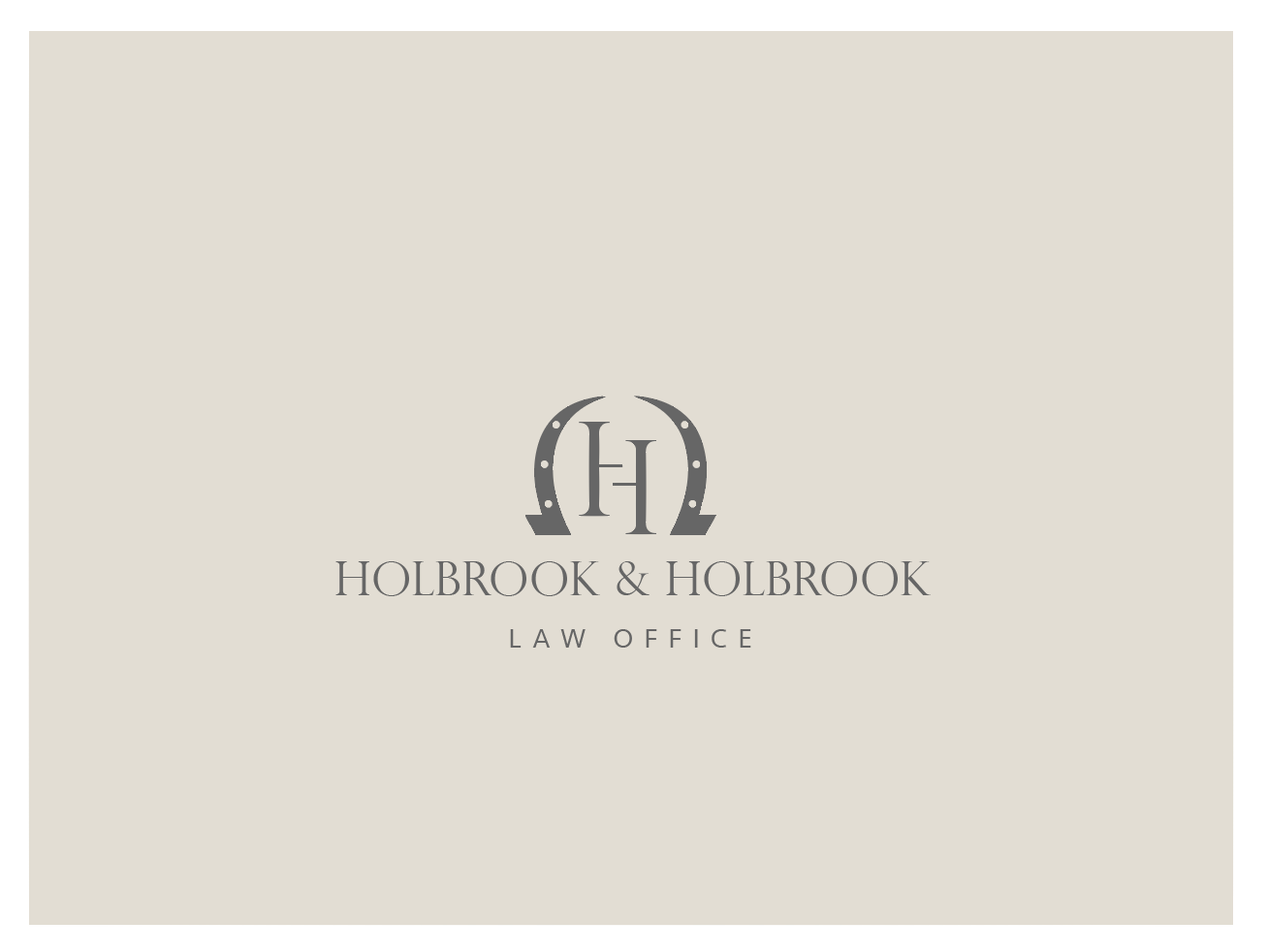 Logo Design by wonderland for Holbrook & Holbrook Law Office, PSC | Design #13167966