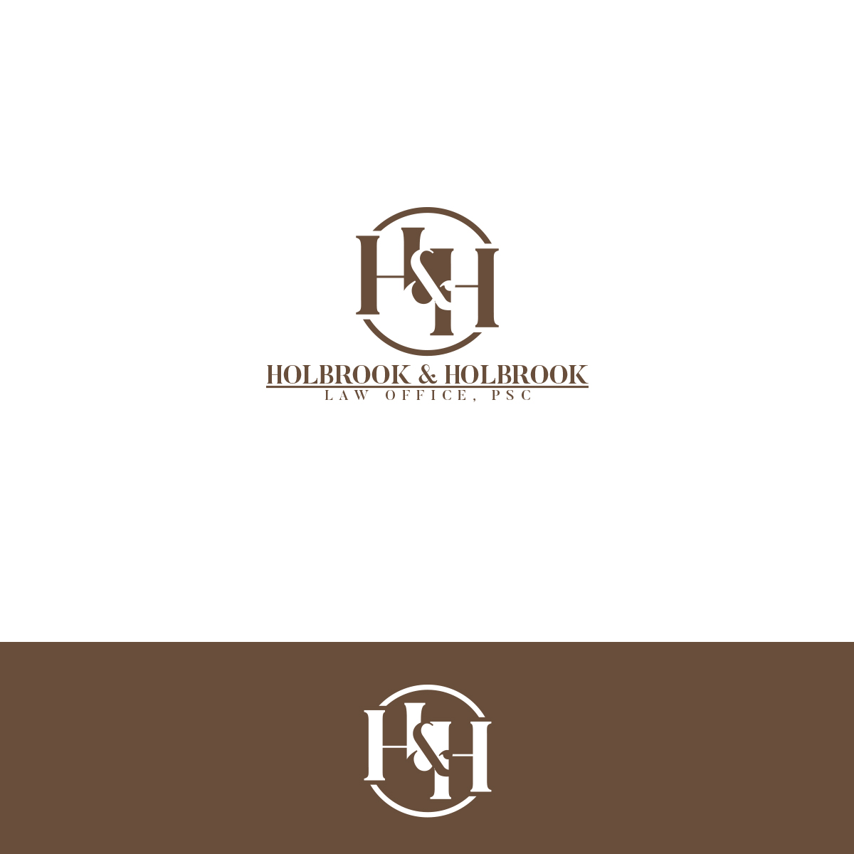 Logo Design by M.CreativeDesigns for Holbrook & Holbrook Law Office, PSC | Design #13170623