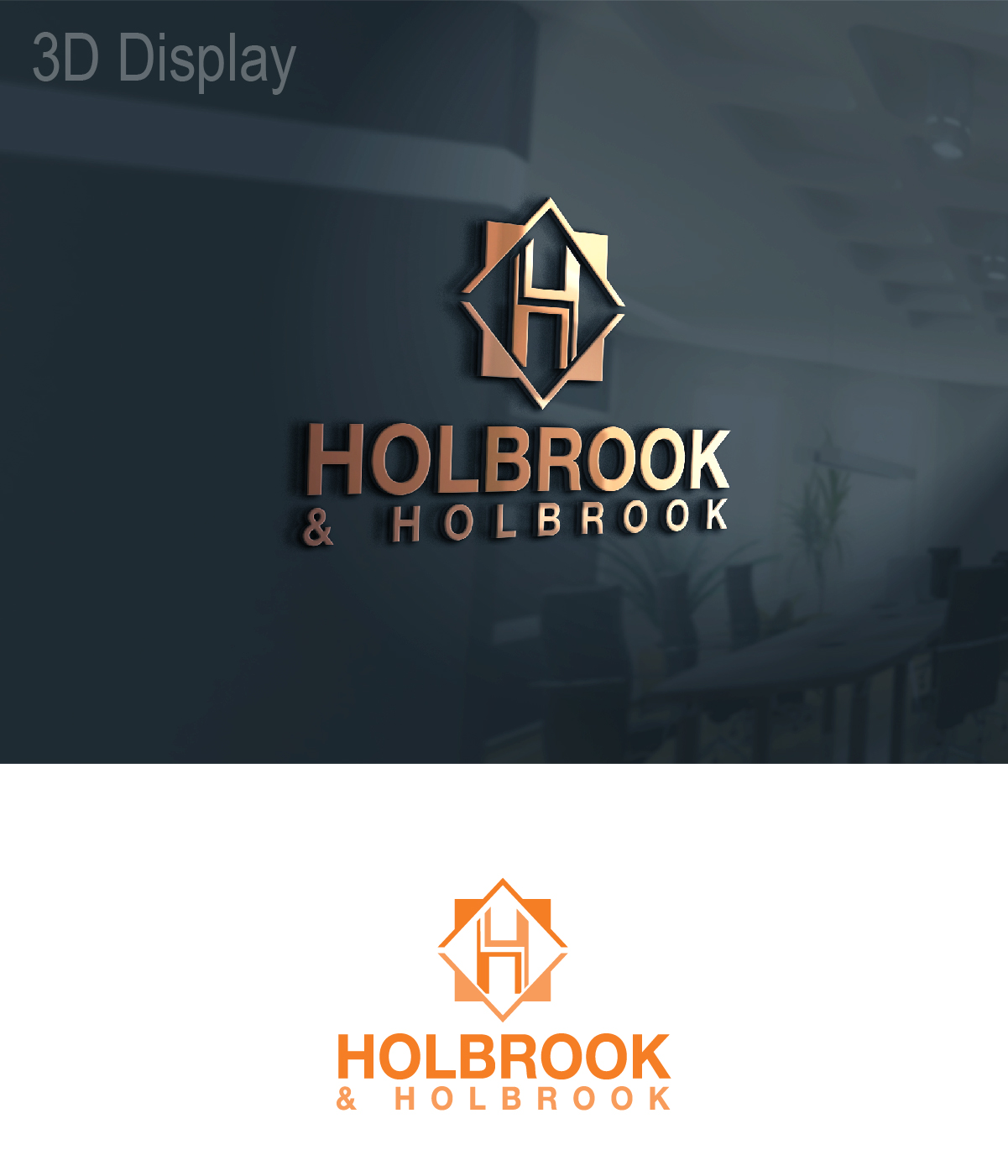 Design de Logo par 3Guys pour Holbrook & Holbrook Law Office, PSC | Design #13197500