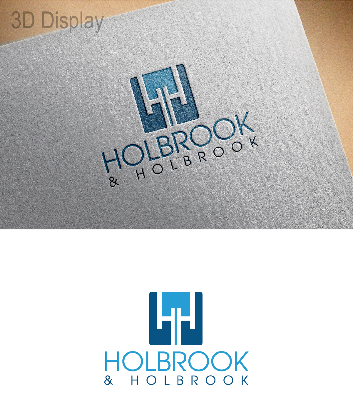 Design de Logo par 3Guys pour Holbrook & Holbrook Law Office, PSC | Design #13197502