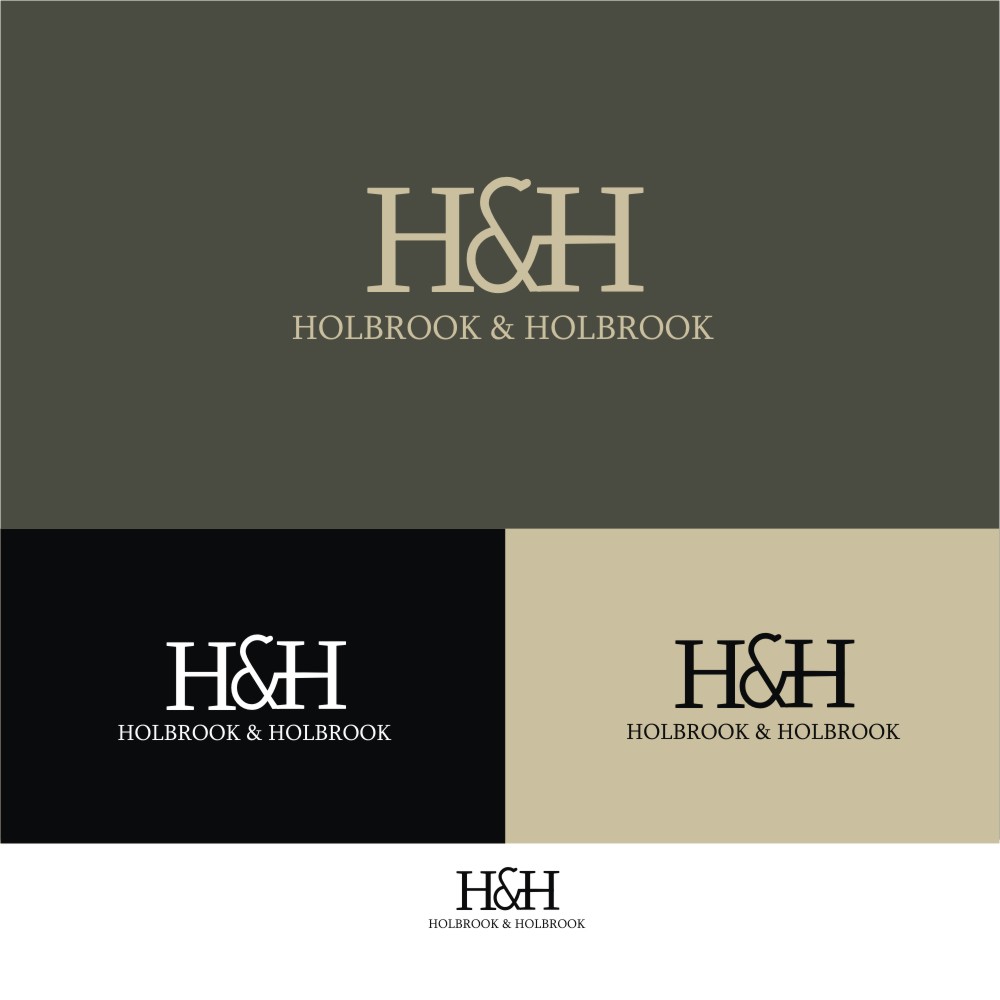 Logo Design by e-graphics for Holbrook & Holbrook Law Office, PSC | Design #13168859