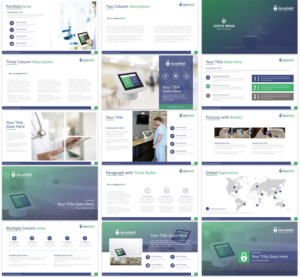 Design de PowerPoint par Imazing pour accushield | Design : #13074294