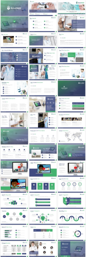 Design de PowerPoint par Imazing pour accushield | Design : #13074296