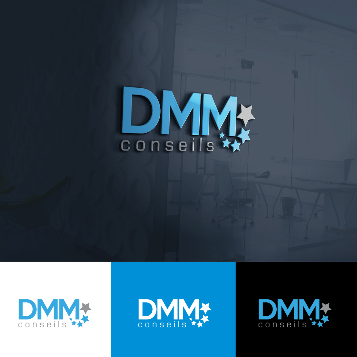 Logo Design by graphicancers for dmm conseils | Design: #13184778