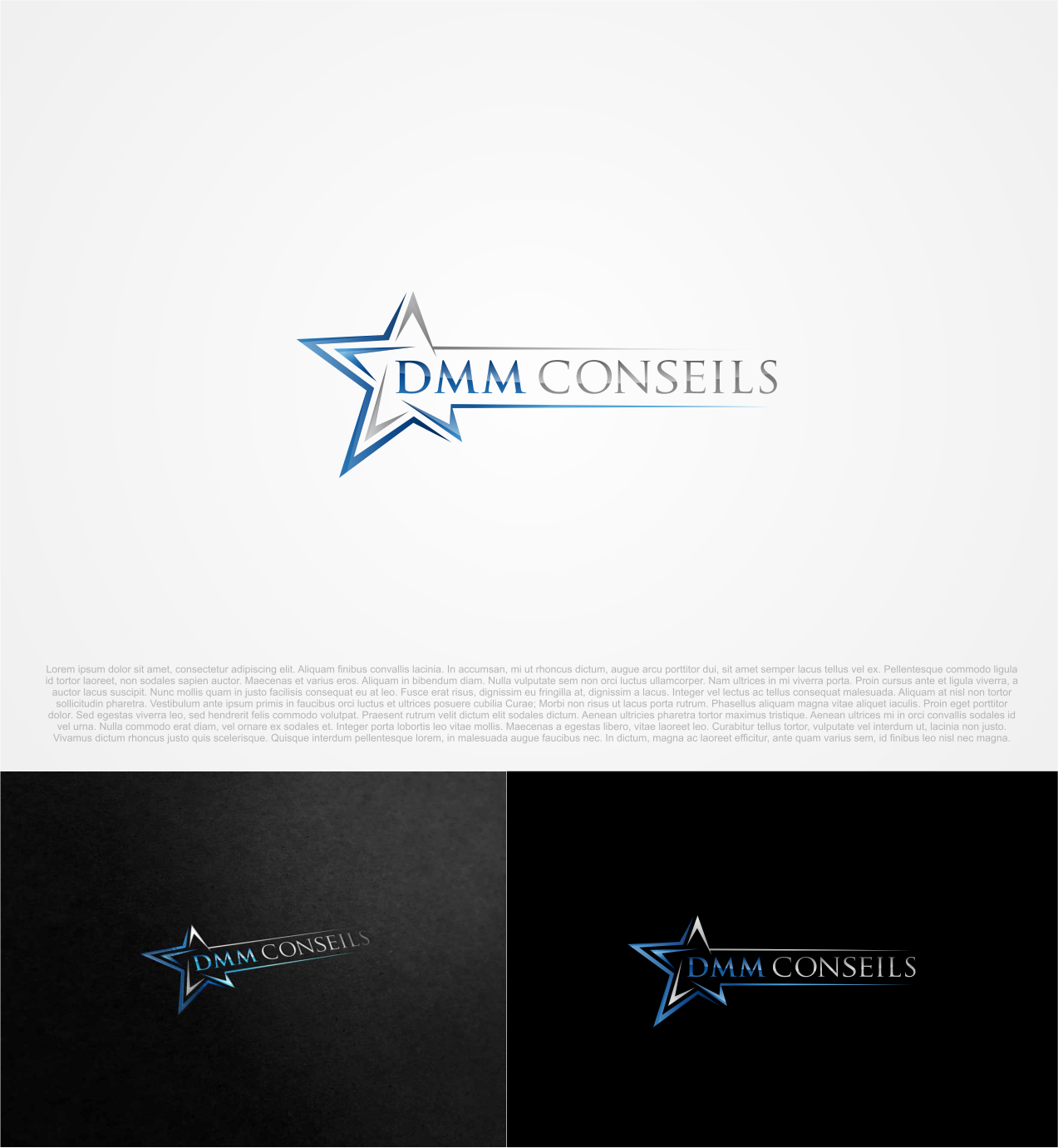 Logo Design by artswolf for dmm conseils | Design #13077789
