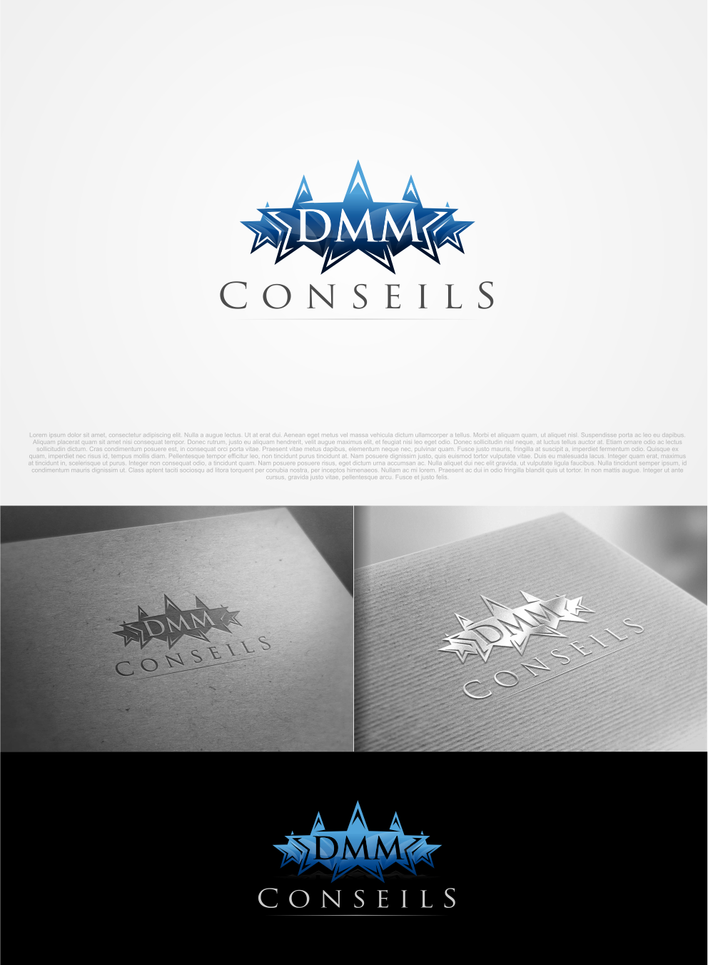 Logo Design by artswolf for dmm conseils | Design #13108392