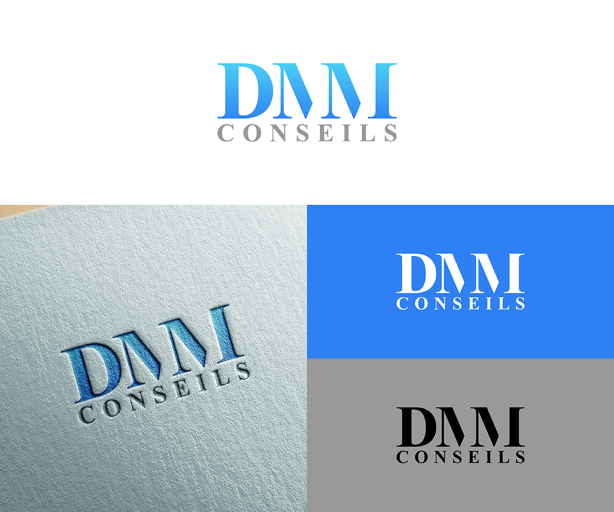 Logo Design by eMARK for dmm conseils | Design #13172445