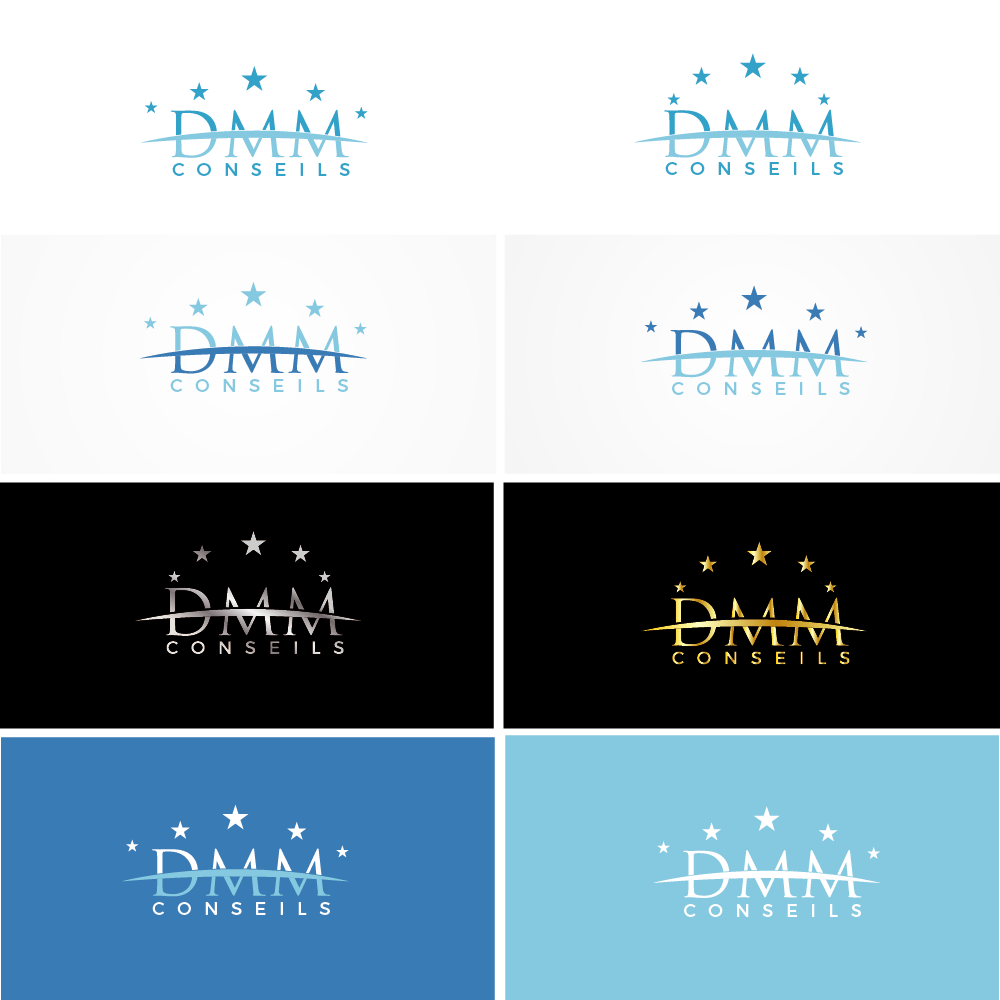 Logo Design by khalilsusi12 for dmm conseils | Design #13198197
