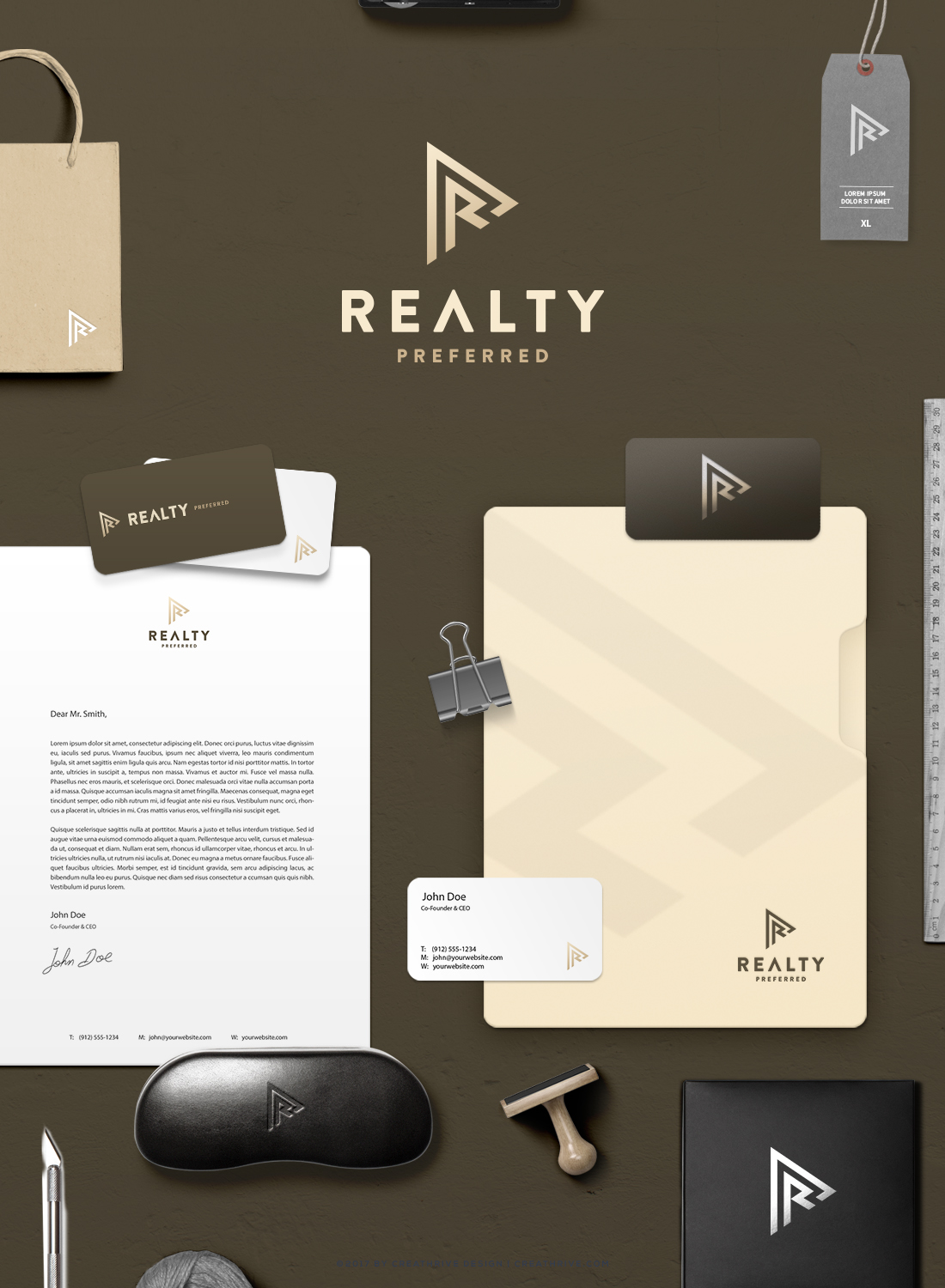 Diseño de Logo por Creathrive para Realty Preferred | Diseño #13052170