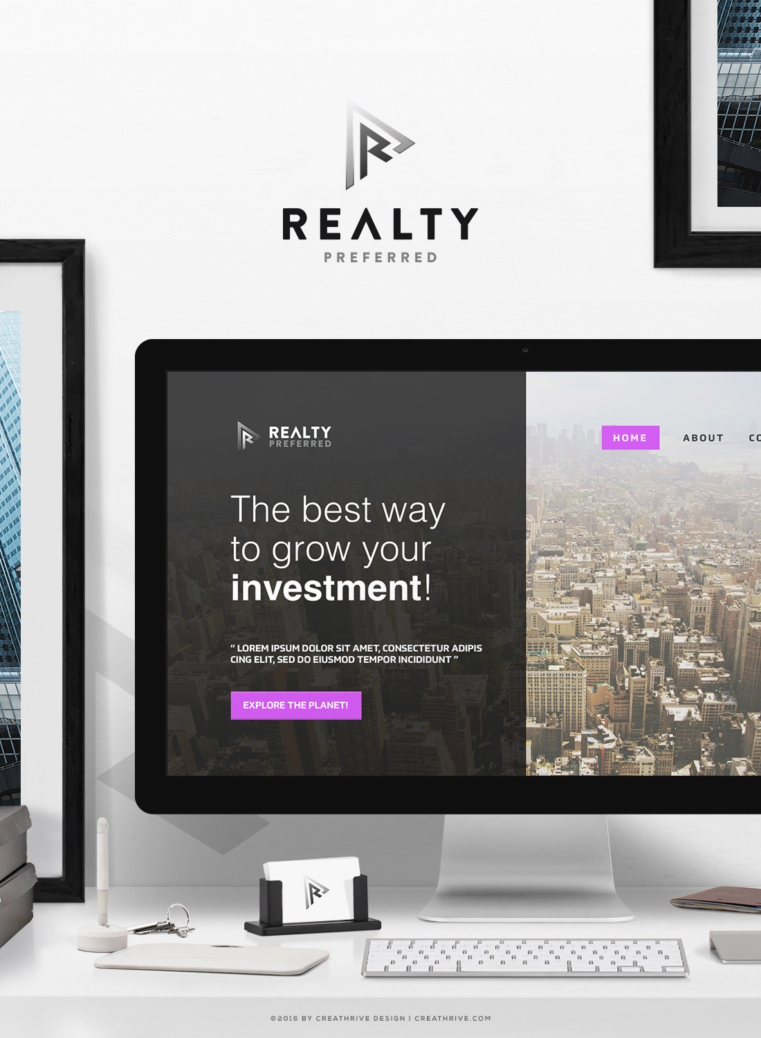 Logo Design by Creathrive for Realty Preferred | Design #13089078