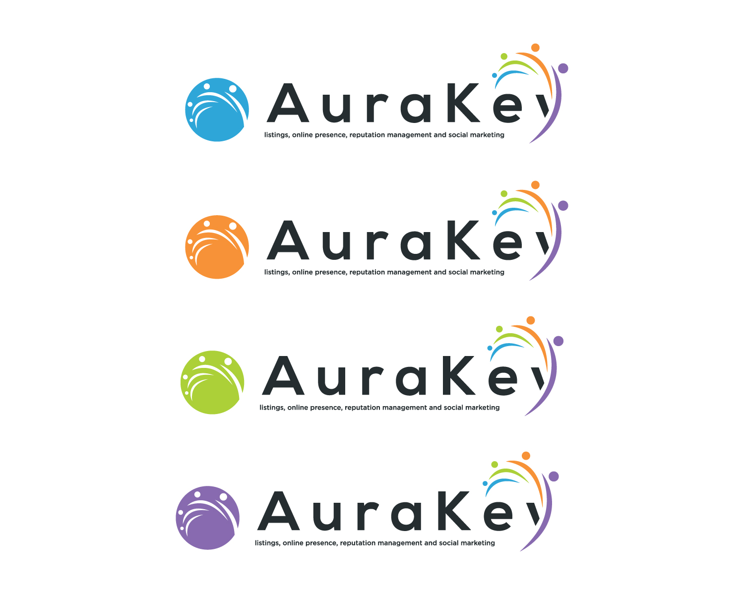 Logo Design by Atec for AuraKey | Design #13136549