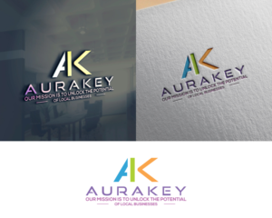 Logo Design by MAWBM for AuraKey | Design: #13127085