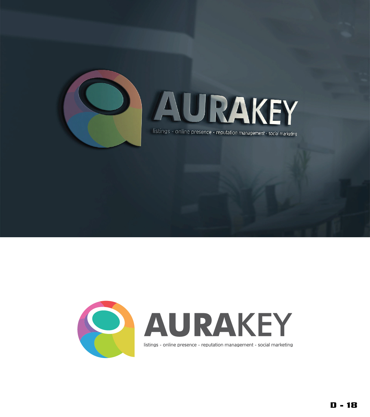 Logo Design by Designanddevelopment for AuraKey | Design: #13145731