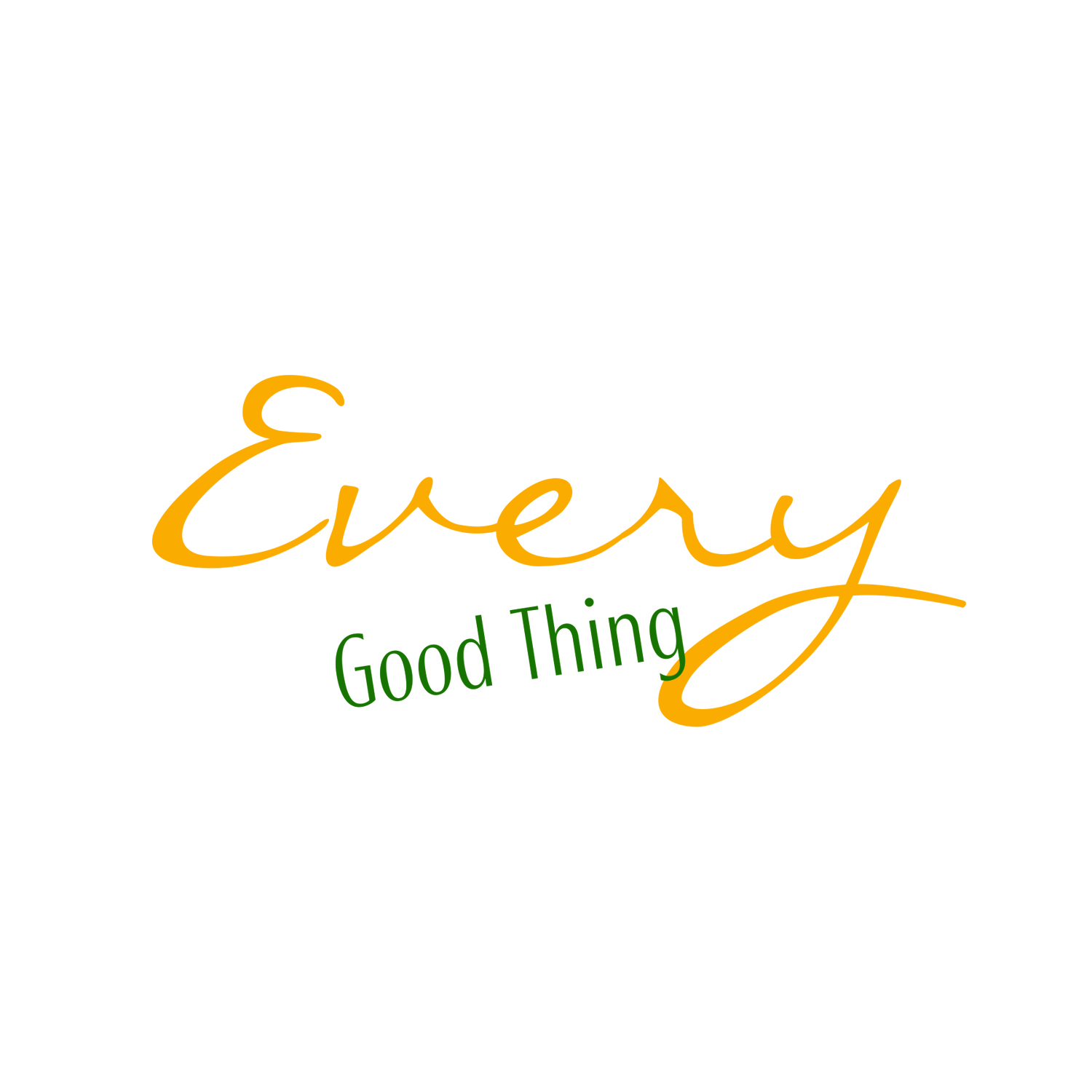 Logo Design by Taiki Design for Every Good Thing | Design #13044311