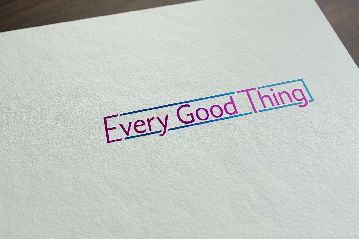 Logo Design by AbdullahDesigns™ for Every Good Thing | Design #13115098