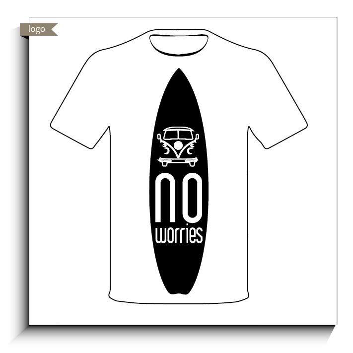 Diseño de Camiseta por bkgraphik para No worries | Diseño #13058370