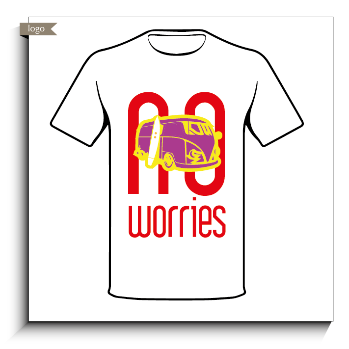 Design de T-shirt par bkgraphik pour No worries | Design #13085822