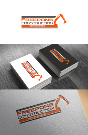 Logo Design by Daniel Caso Design for Freepons construction  | Design: #13067725