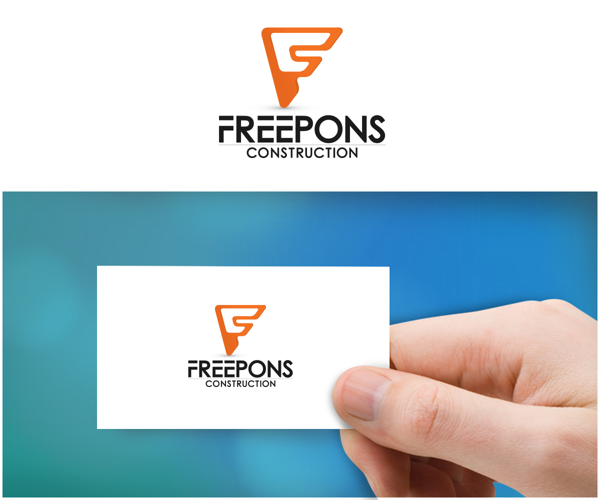 Logo Design by SUDHEESH KV for Freepons construction  | Design #13058112
