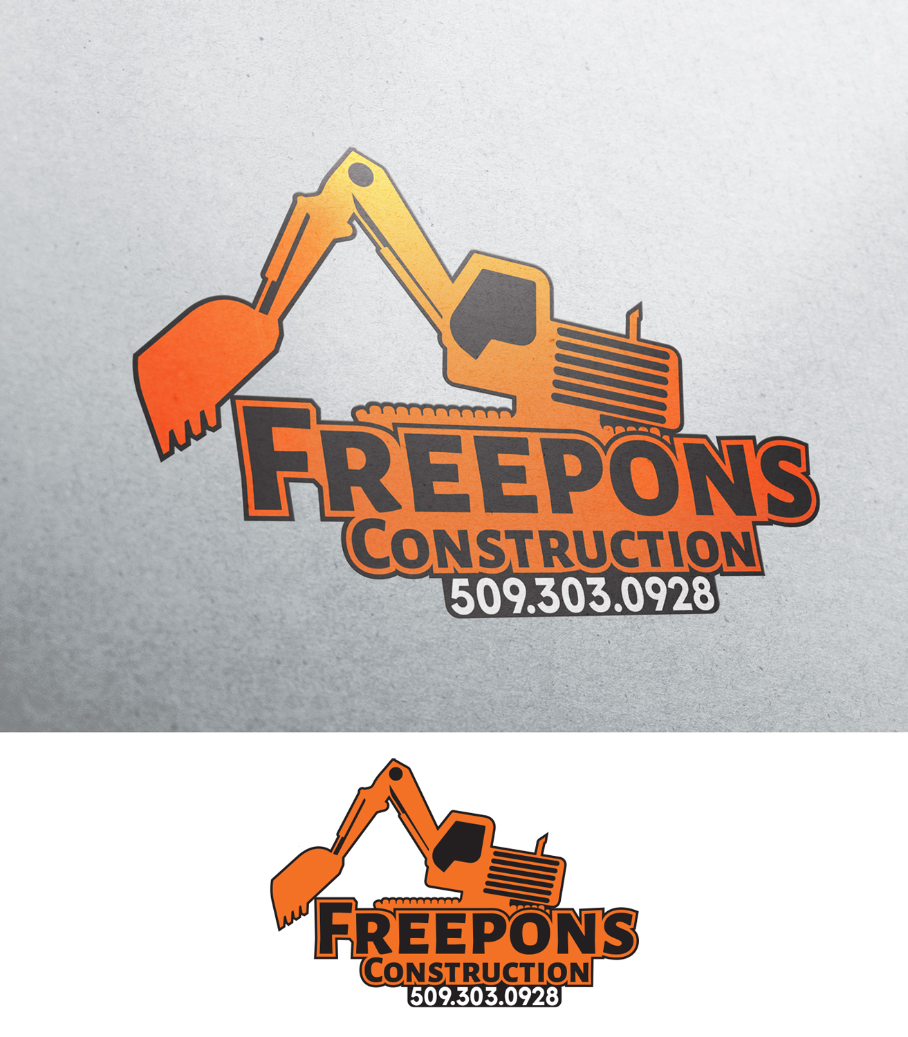 Logo Design by Impressive Sol for Freepons construction  | Design #13057664