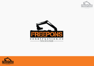 Logo Design by dm.design for Freepons construction  | Design: #13778535