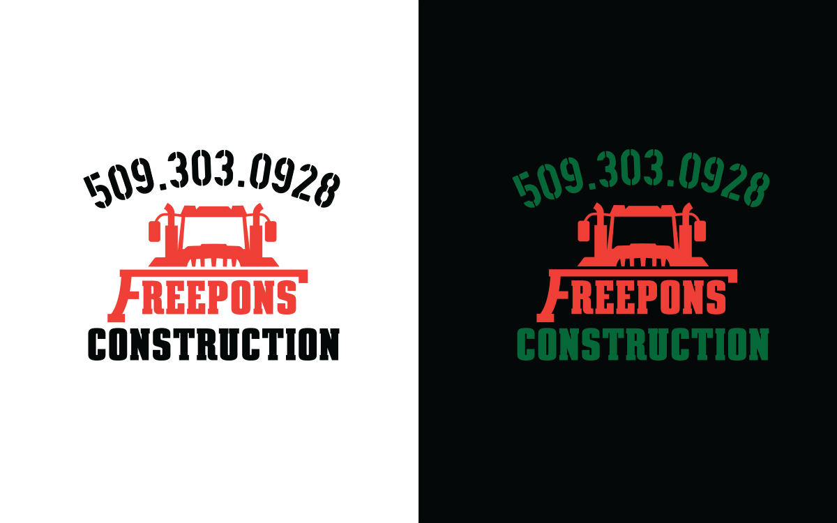 Logo Design by Grafactory for Freepons construction  | Design #13067954