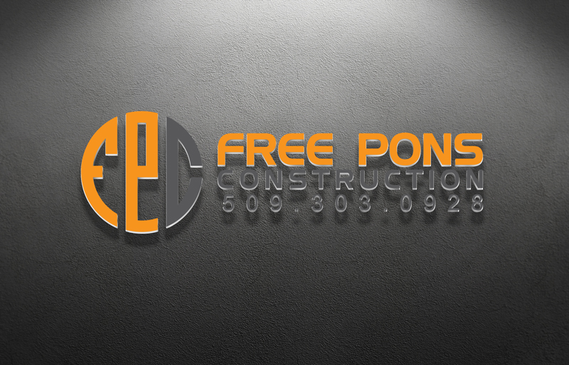 Logo Design by Mehedi Hasan ™ for Freepons construction  | Design #13062956