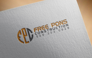 Logo Design by Mehedi Hasan ™ for Freepons construction  | Design: #13062957