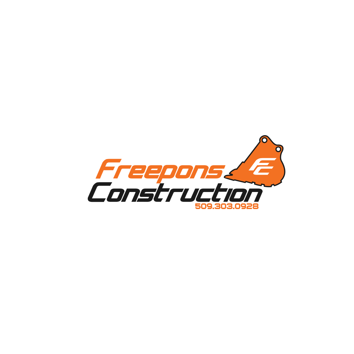 Logo Design by azzam90 for Freepons construction  | Design #13054652