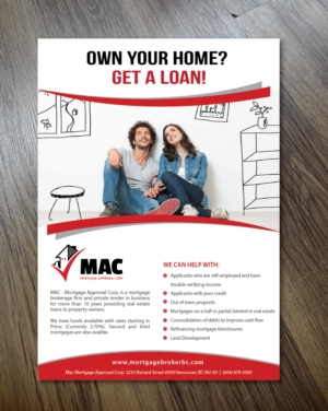 Mortgage Broker needs a fresh new look for his flyer. | Diseño de Flyer por alex989