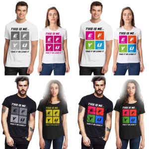 EFYU - this is me idea for a tshirt, 1st, 2nd and 3rd place payments | T-Shirt-Design von S-Square