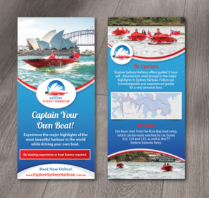 DL flyer for boat tour business in Sydney | Flyer Design by alex989