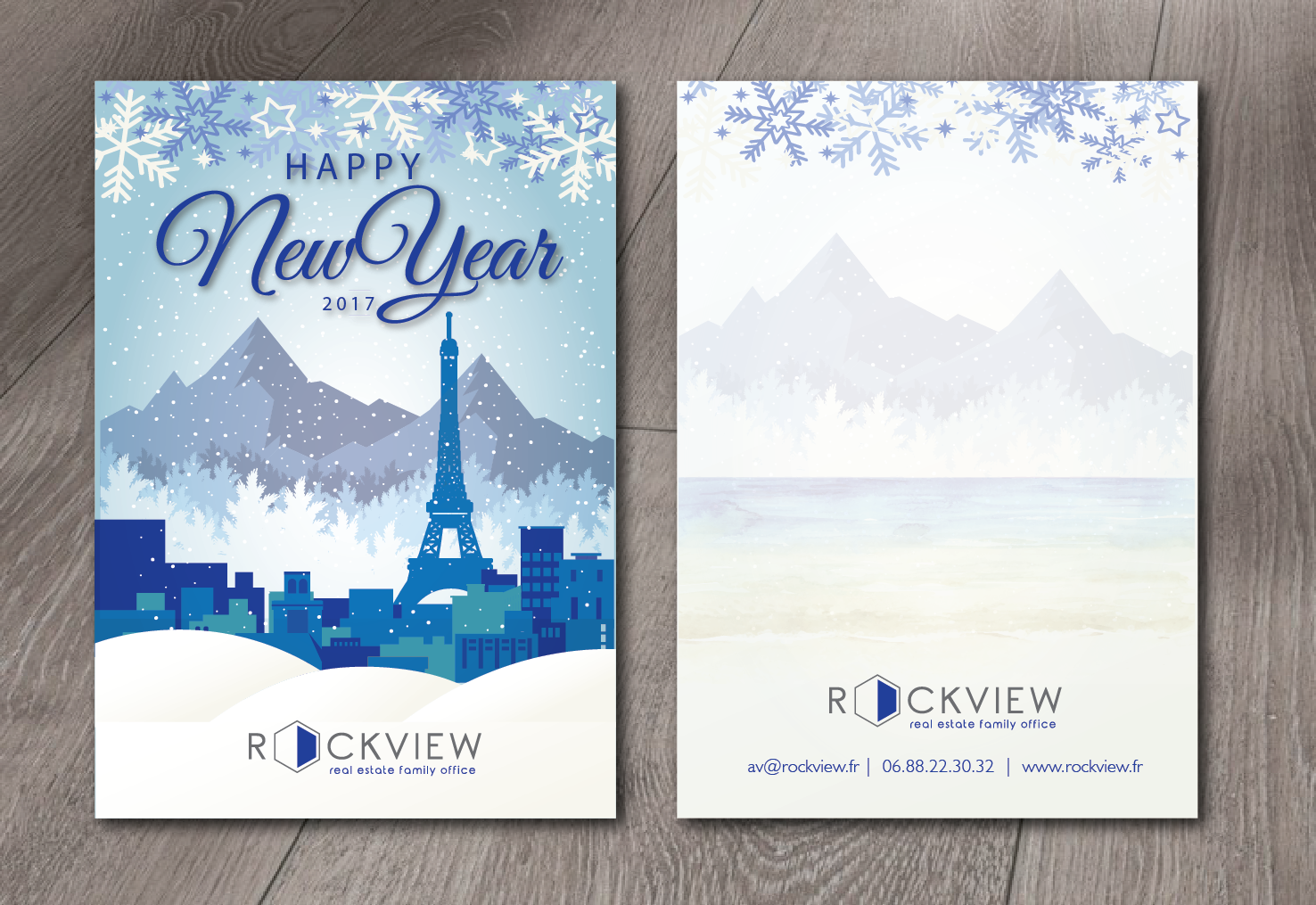 Greeting Card Design by alex989 for ROCKVIEW | Design #13132517