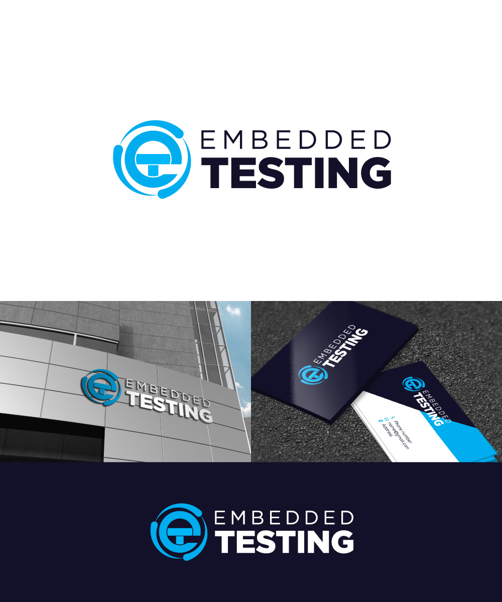 Logo Design by Sergio Coelho for Embedded Testing | Design #13142227