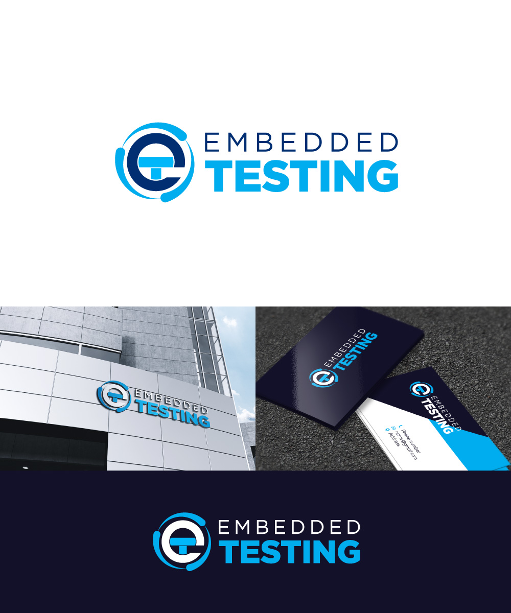 Logo Design by Sergio Coelho for Embedded Testing | Design #13148349