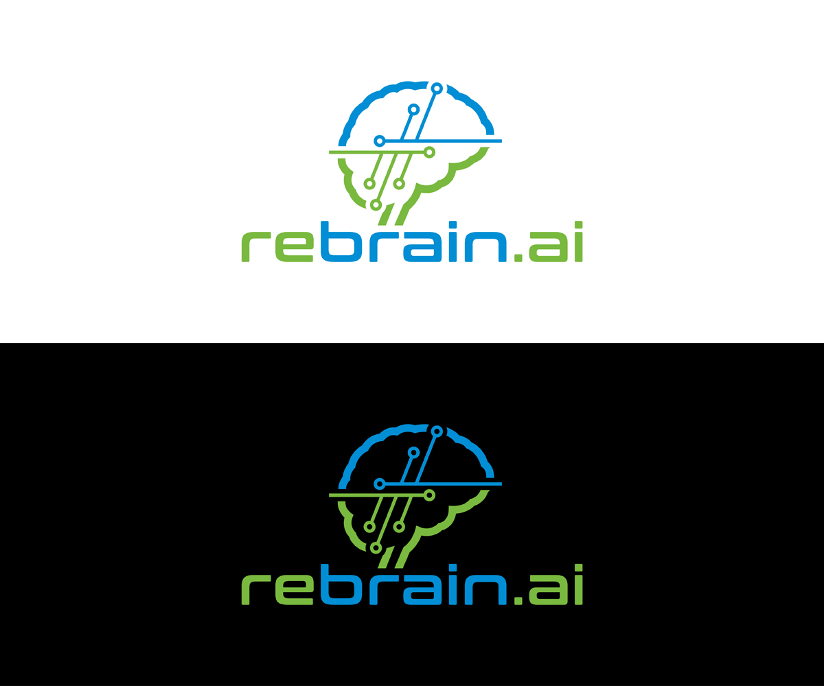 Logo Design by MoonFeather for Rebrain.ai | Design #13077403