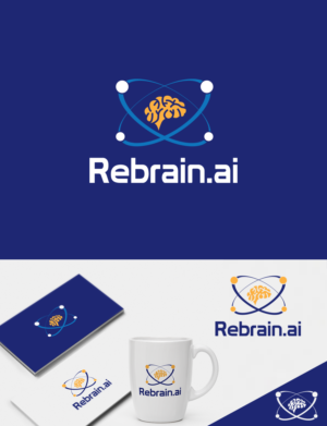 Rebrain.ai | Logo Design by Firstception