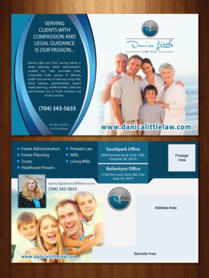 Diseño de Postal por Shiya@India para Danica Little Law, PLLC | Diseño: #13127506