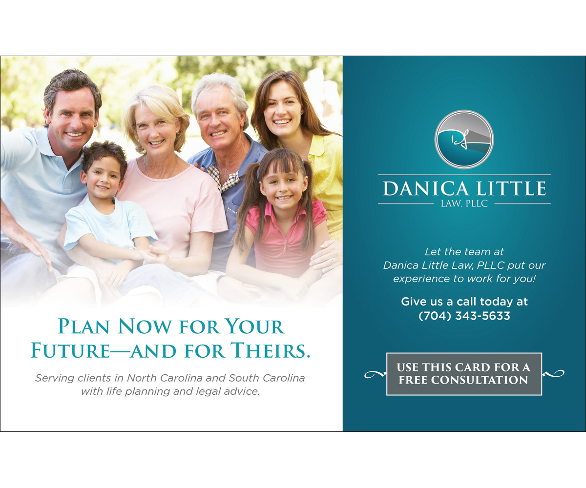 Postcard Design by micheleshubert for Danica Little Law, PLLC | Design #13155226