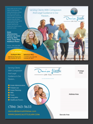 Diseño de Postal por meet007 para Danica Little Law, PLLC | Diseño: #13083538