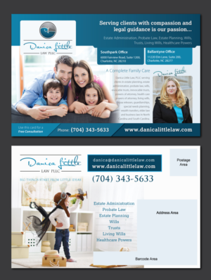 Diseño de Postal por meet007 para Danica Little Law, PLLC | Diseño: #13084005