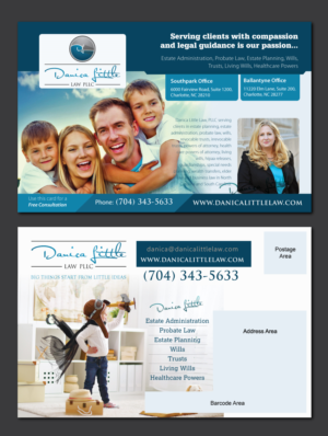 Diseño de Postal por meet007 para Danica Little Law, PLLC | Diseño: #13105693