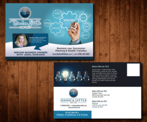 Postcard Design by Designers Hub for Danica Little Law, PLLC | Design: #13141297