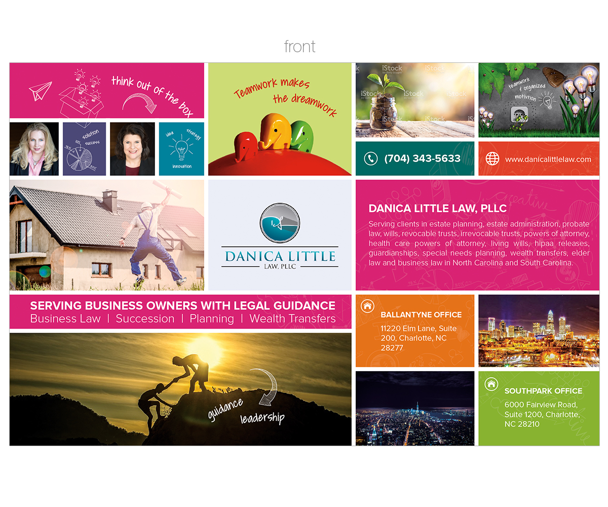 Postkarten-Design von Luna Art für Danica Little Law, PLLC | Design #13122606