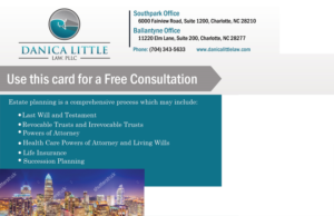 Postcard Design by Parul for Danica Little Law, PLLC | Design: #13096551