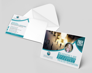 Postkarten-Design von Impressive Solutions für Danica Little Law, PLLC | Design: #13072428