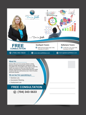 Postcard Design by ecorokerz for Danica Little Law, PLLC | Design: #13102637