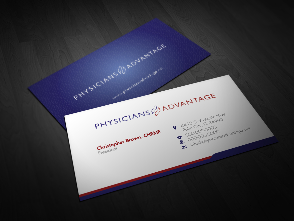 Business Card Design by asimali for Physicians Advantage Services, Inc. | Design #2453523
