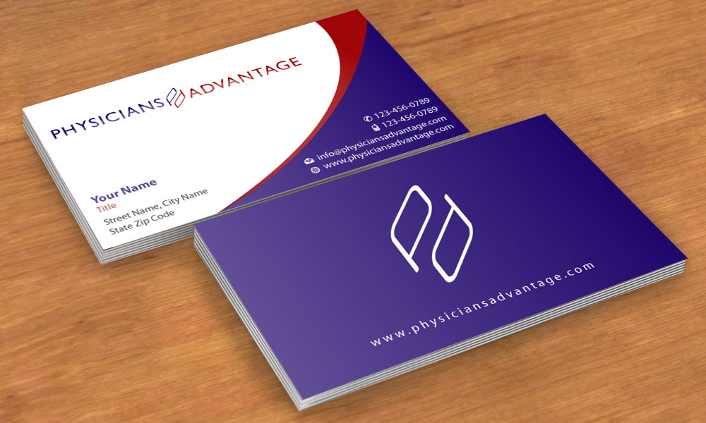Business Card Design by Sbss for Physicians Advantage Services, Inc. | Design #2448087